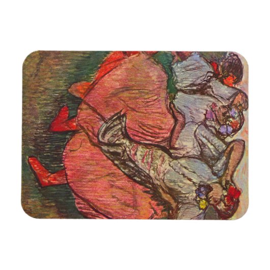 エドガロシアのー・デガの三人の舞踊家 マグネット (横)