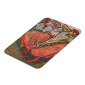 エドガロシアのー・デガの三人の舞踊家 マグネット (左側)