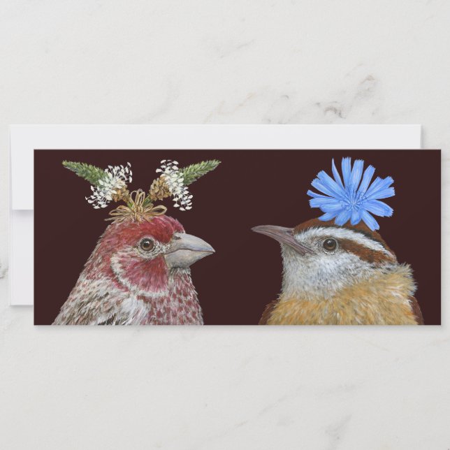 エドガーとタルラのフラットカード (正面)