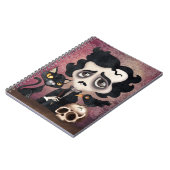 エドガーの詩人の螺線形ノート ノートブック (左側)