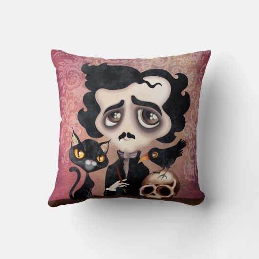 エドガーの詩人の装飾用クッション クッション (裏面)