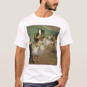 エドガーはダンス教室1874年のガスを抜きます Tシャツ (正面)