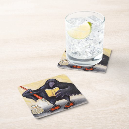 エドガーアランクロウコースター スクエアペーパーコースター (インサイチュ)