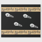 エドガーアランポーアンビギラムラッピング紙 ラッピングペーパー (フラット)