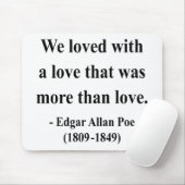 エドガーアレンPoeの引用文12a マウスパッド (マウス)