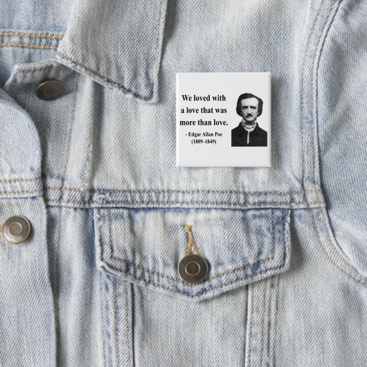 エドガーアレンPoeの引用文12b 缶バッジ (インサイチュ)