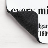 エドガーアレンPoeの引用文6a マウスパッド (コーナー)