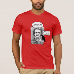 エドガーアレンPoe--ワタリガラスかわいいしゃれ Tシャツ