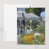 エドガータウンホテルサマーガーデンカスタムホテルはがき ポストカード (正面/裏面)