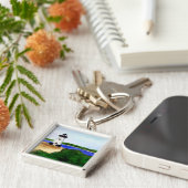 エドガータウンライトハウスマーサズヴィネヤードキーチェーン キーホルダー (側面)