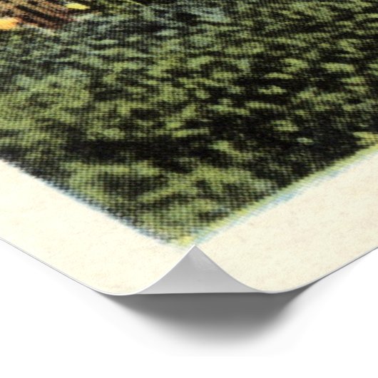 エドガータウンライトハウスマーサズヴィネヤードc1925 ポスター (角)