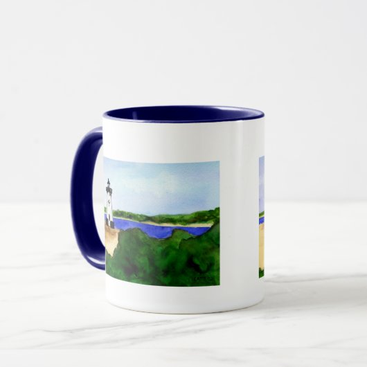 エドガータウンライトハウスマ絵画グ(の唯一) マグカップ (正面左)