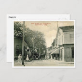 エドガータウンMAメインセントポストオフィスヴィンテージスタイル ポストカード (正面/裏面)