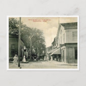 エドガータウンMAメインセントポストオフィスヴィンテージスタイル ポストカード (正面)