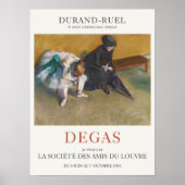 エドガーデガスウエイトインプレッション主義アートプリント ポスター (正面)