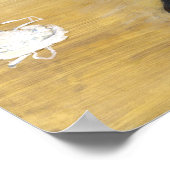 エドガーデガスビーチシーン ポスター (角)