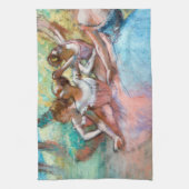 エドガーデガスフォーバレリナスオンステージ キッチンタオル (縦)