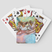 エドガーデガスフォーバレリナスオンステージ トランプ (裏面)