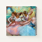 エドガーデガスフォーバレリナスオンステージ ノートブック (裏面)