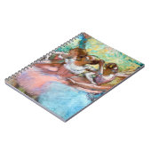 エドガーデガスフォーバレリナスオンステージ ノートブック (左側)