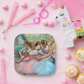 エドガーデガスフォーバレリナスオンステージ ペーパープレート (パーティー)