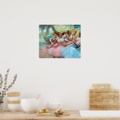 エドガーデガスフォーバレリナスオンステージ ポスター (キッチン)