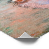 エドガーデガスフォーバレリナスオンステージ ポスター (角)