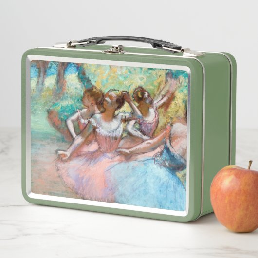 エドガーデガスフォーバレリナスオンステージ メタルランチボックス (インサイチュ)