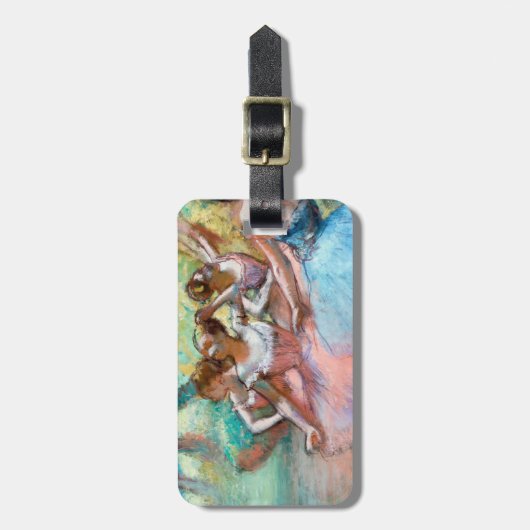 エドガーデガスフォーバレリナスオンステージ ラゲッジタグ (正面縦)