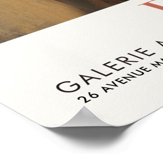 エドガーデガスポートレートオブメアリーカッサットアートエレガンス ポスター (角)