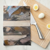 エドガーデガス – 女性オンカフェテラス夕べ キッチンタオル (四つ折り)