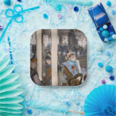 エドガーデガス – 女性オンカフェテラス夕べ ペーパープレート (パーティー)