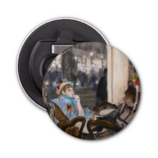 エドガーデガス – 女性オンカフェテラス夕べ 栓抜き (正面)