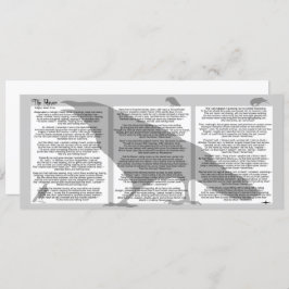 エドガーポー ラヴェーン 招待状