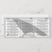 エドガーポー 鴉 招待状 (正面)