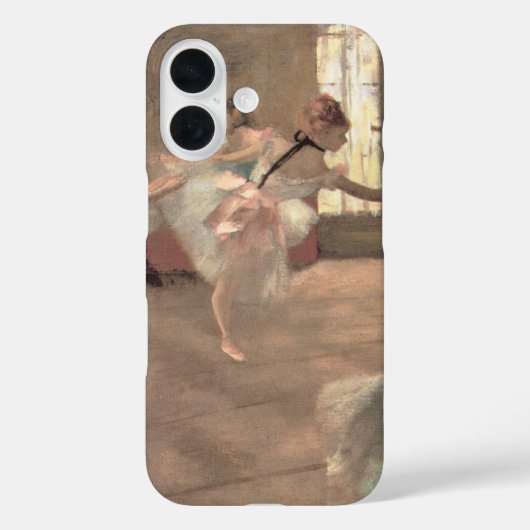エドガール・デガスの「リハーサル」、ヴィンテージ・バレエ・アート Case-Mate iPhoneケース (裏面)