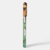 エドガール・デガスの「緑の踊り手」、ビンテージ・バレエ Case-Mate iPhoneケース (裏面 / 右)