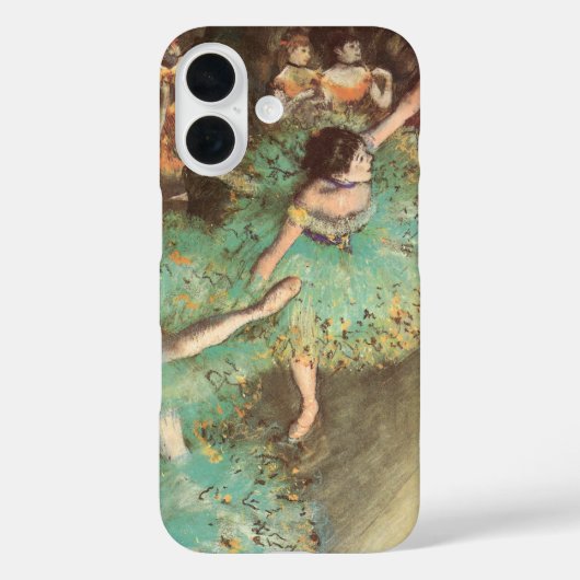 エドガール・デガスの「緑の踊り手」ヴィンテージ・バレエ Case-Mate iPhoneケース (裏面)