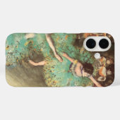 エドガール・デガスの「緑の踊り手」ヴィンテージ・バレエ Case-Mate iPhoneケース (裏面 (横))