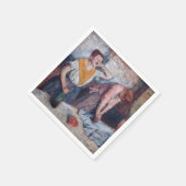 エドガール・ドガ - 　アイロンをかける女たち スタンダードカクテルナプキン (角)