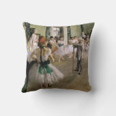 エドガール・ドガ - ダンス教室 クッション (裏面)