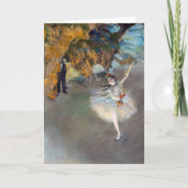 エドガール・ドガ - 星 / 舞台のダンサー カード