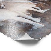 エドガール・ドガ - 舞台でのバレエの練習 フォトプリント            (角)