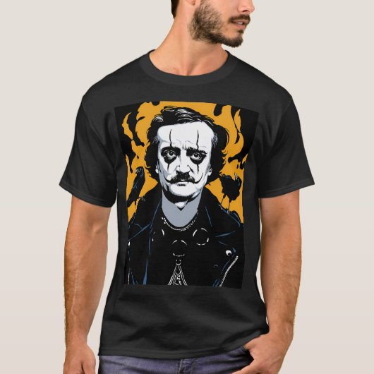 エドガー・アラン・クロウ Tシャツ (正面)