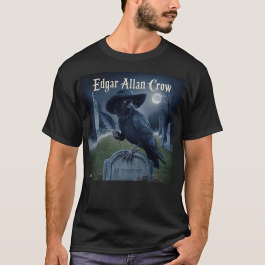 エドガー・アラン・クロウ Tシャツ (正面)