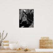 エドガー・アラン・ポーのアモンティリャードの樽 ポスター (キッチン)