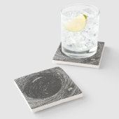 エドガー・アラン・ポーのマーストロームへの降下 ストーンコースター (横)