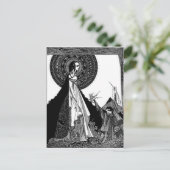 エドガー・アラン・ポーのリゲア ポストカード (スタンド正面)