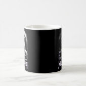 エドガー・アラン・ポーのレイヴン ネヴァーモア コーヒーマグカップ (中央)