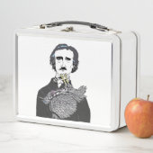 エドガー・アラン・ポーのワタリガラス メタルランチボックス (インサイチュ)